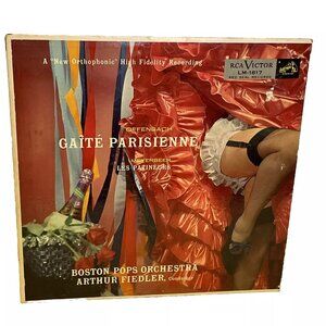 Gaîté Parisienne Les Patineurs (Vinyl, 1955) RCA Victor Red Seal LM 1817 VG